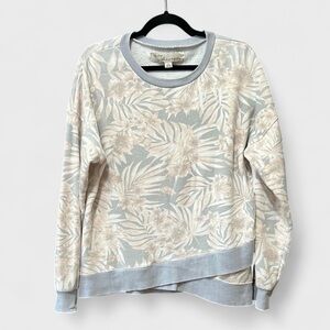 Vintage Havana Tropical Print Crewneck Sweatshirt. Women’s Size Large